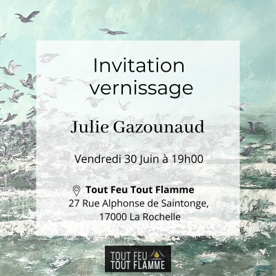 Invitation vernissage La Rochelle